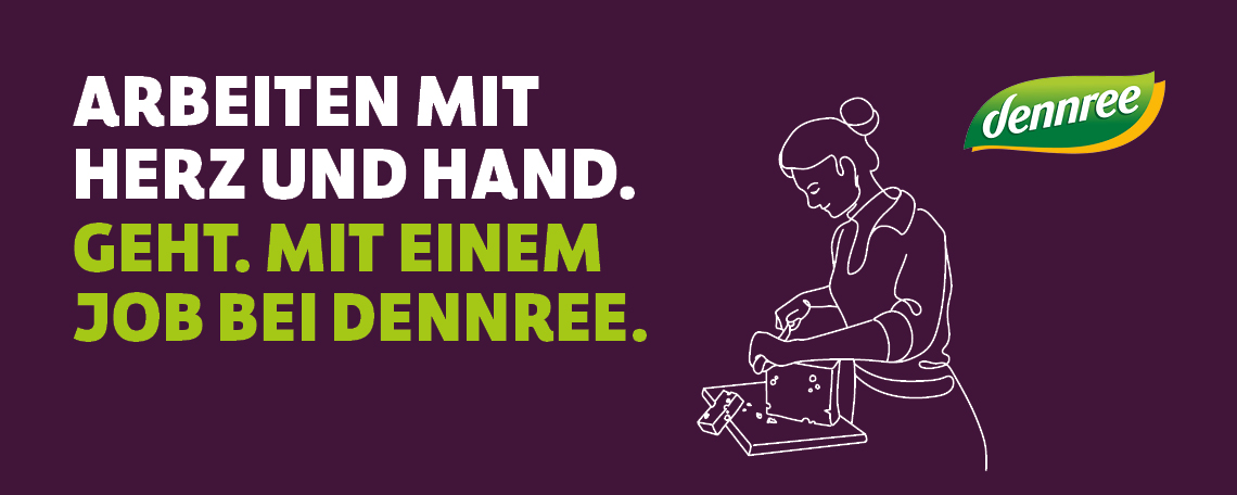 Sei Teil einer besseren Welt. Mit einem Job bei dennree
