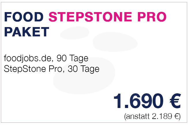 Food Stepstone Pro Paket 1690 Euro