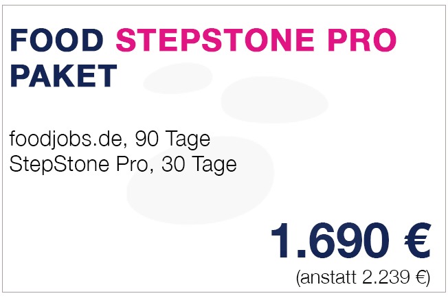 Food Stepstone Pro Paket 1690 Euro